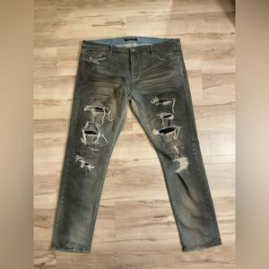 Embellish brand means jeans